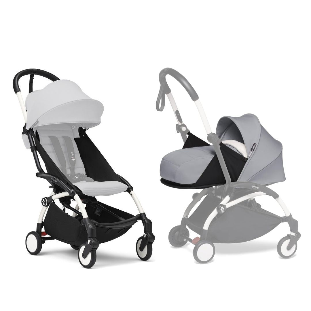 Stokke YOYO3 Stroller Frame with Babyzen YOYO Newborn Pack